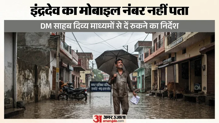 बारिश से 56 मौतों के बीच यूपी में अनोखा मामला: ‘इंद्रदेव’ के खिलाफ की शिकायत, लिखा- बिना सूचना क्यों बरस रहे?