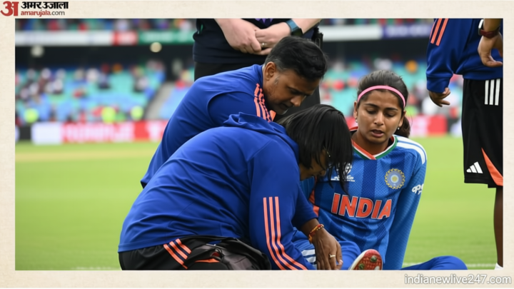 Women’s T20 World Cup: भारतीय महिला टीम को लगा बड़ा झटका, श्रेयंका पाटिल चोट की वजह हुईं बाहर; किसे मिला मौका?