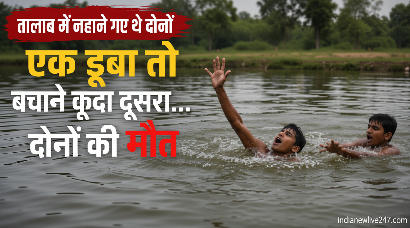 गुरुग्राम में हादसा: महेंद्र को बचाने कूदा रंजीत, लेकिन दोनों को नहीं मिली जिंदगी; नहीं आता था किसी को तैरना