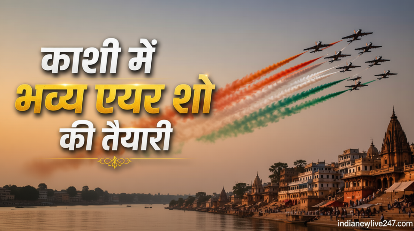 Varanasi Air Show: गंगा किनारे होगा देव दिवाली सा नजारा, भव्य एयर शो के साक्षी बनेंगे 20 लाख लोग
