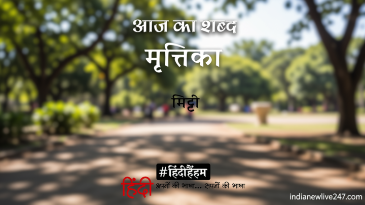 आज का शब्द: मृत्तिका और शिवमंगल सिंह ‘सुमन’की कविता- प्रात जीवन का दिखा दो