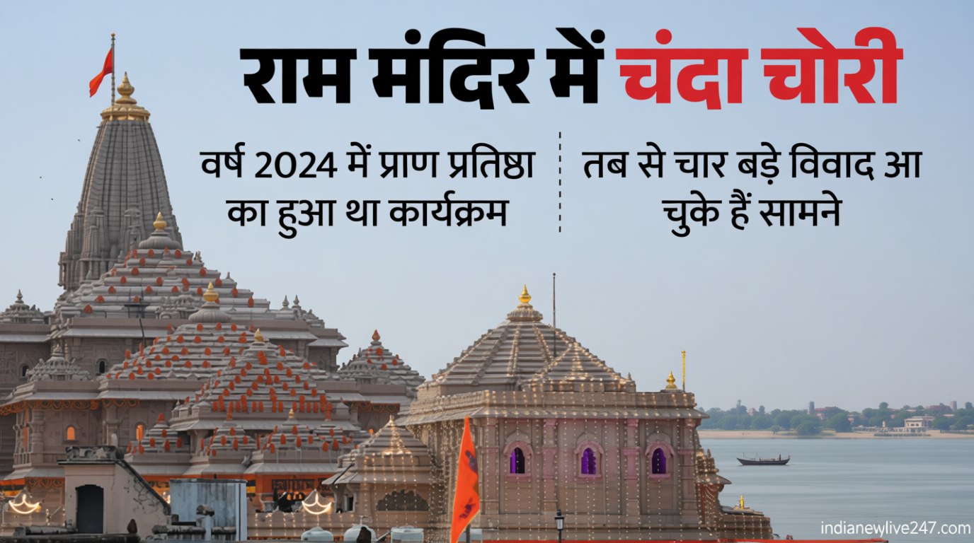 राम मंदिर चंदा घोटाला: दो साल में 4 बड़े विवाद, चढ़ावा चोरी ने पकड़ा तूल; पहली बार गायब हुआ था रामलला का मुकुट