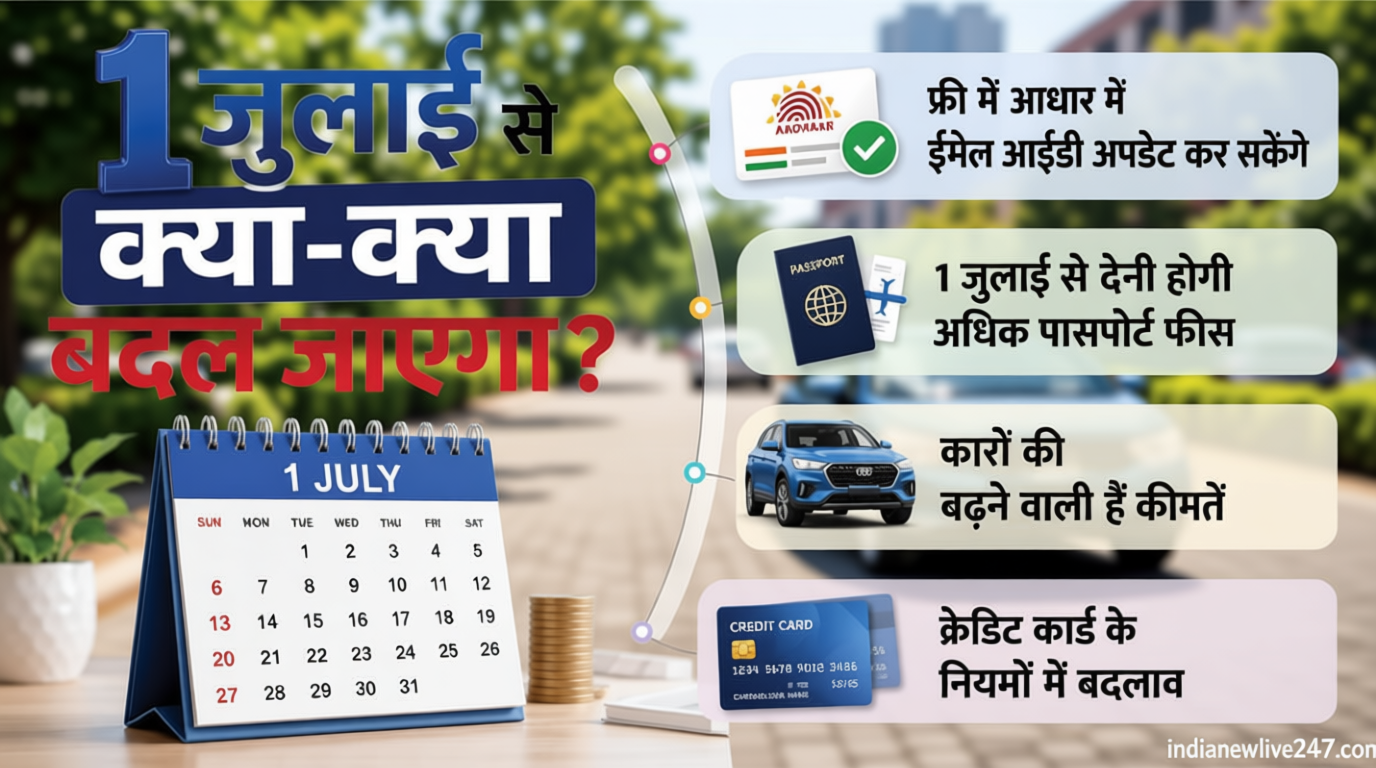 New Rules: पासपोर्ट बनवाने के लिए ज्यादा फीस, एलपीजी सिलिंडर की नई कीमतें; आज से देश में होंगे ये बड़े बदलाव