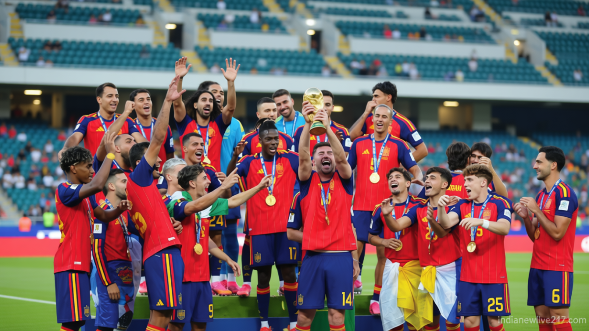 FIFA World Cup: विश्व विजेता स्पेन टीम का स्वदेश लौटने पर होगा भव्य स्वागत, विजय परेड में हिस्सा लेंगे खिलाड़ी