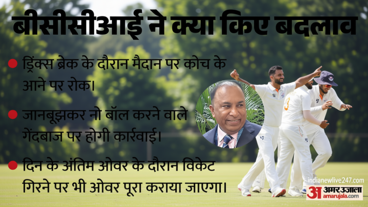 BCCI: घरेलू सत्र से पहले प्लेइंग कंडीशंस में हुए बदलाव, गेंदबाज को जानबूझकर नो बॉल करना