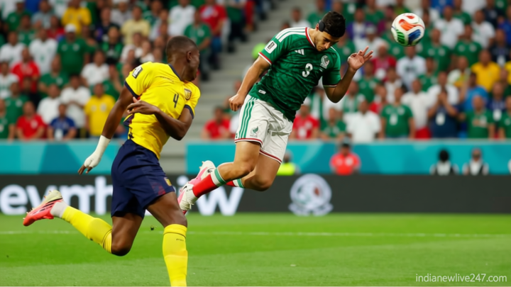 Mexico vs Ecuador Live: क्विनोन्स और जिमिनेज ने दागे गोल, मेक्सिको ने इक्वाडोर पर 2-0 की बढ़त बनाई
