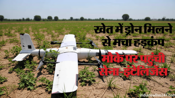 Rajasthan: बीकानेर में खेत में मिला रहस्यमयी ड्रोन, मौके पर पहुंची सेना-इंटेलिजेंस; मचा हड़कंप
