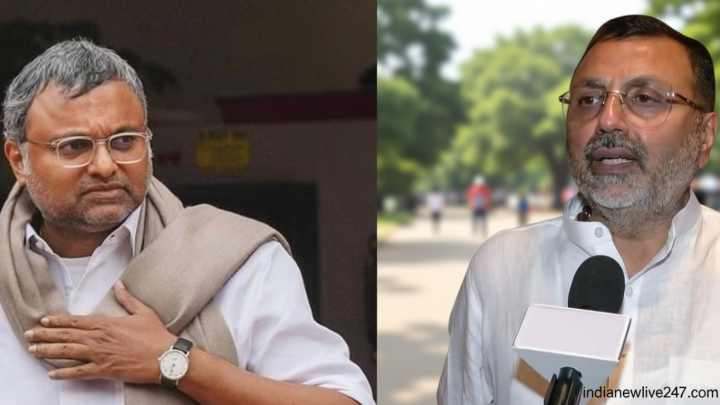 Video: संसद के बाहर बढ़ी सियासी गर्मी, निशिकांत दुबे ने लगाए आरोप; कार्ति चिदंबरम ने दिया क्या जवाब?