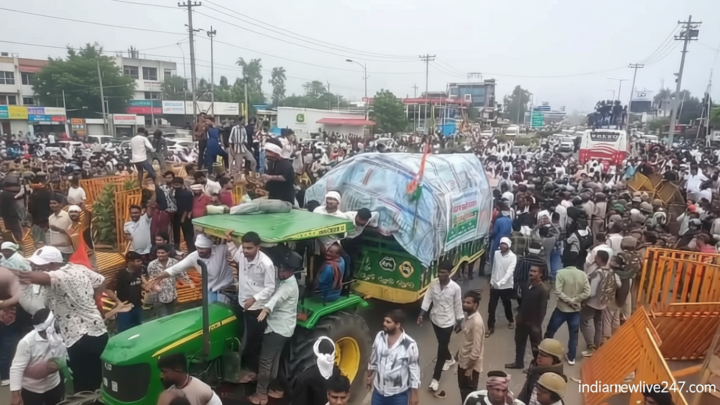 Bhopal Farmers Protest: किसानों का सड़क पर डेरा, दाल-बाटी बनाया; कहा- मांगें पूरी होने तक नहीं हटेंगे