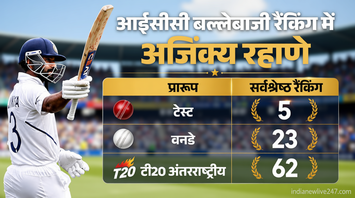 Ajinkya Rahane Retirement: ‘देश को हमेशा खुद से ऊपर रखा…’, अजिंक्य रहाणे ने भावुक संदेश के साथ लिया संन्यास