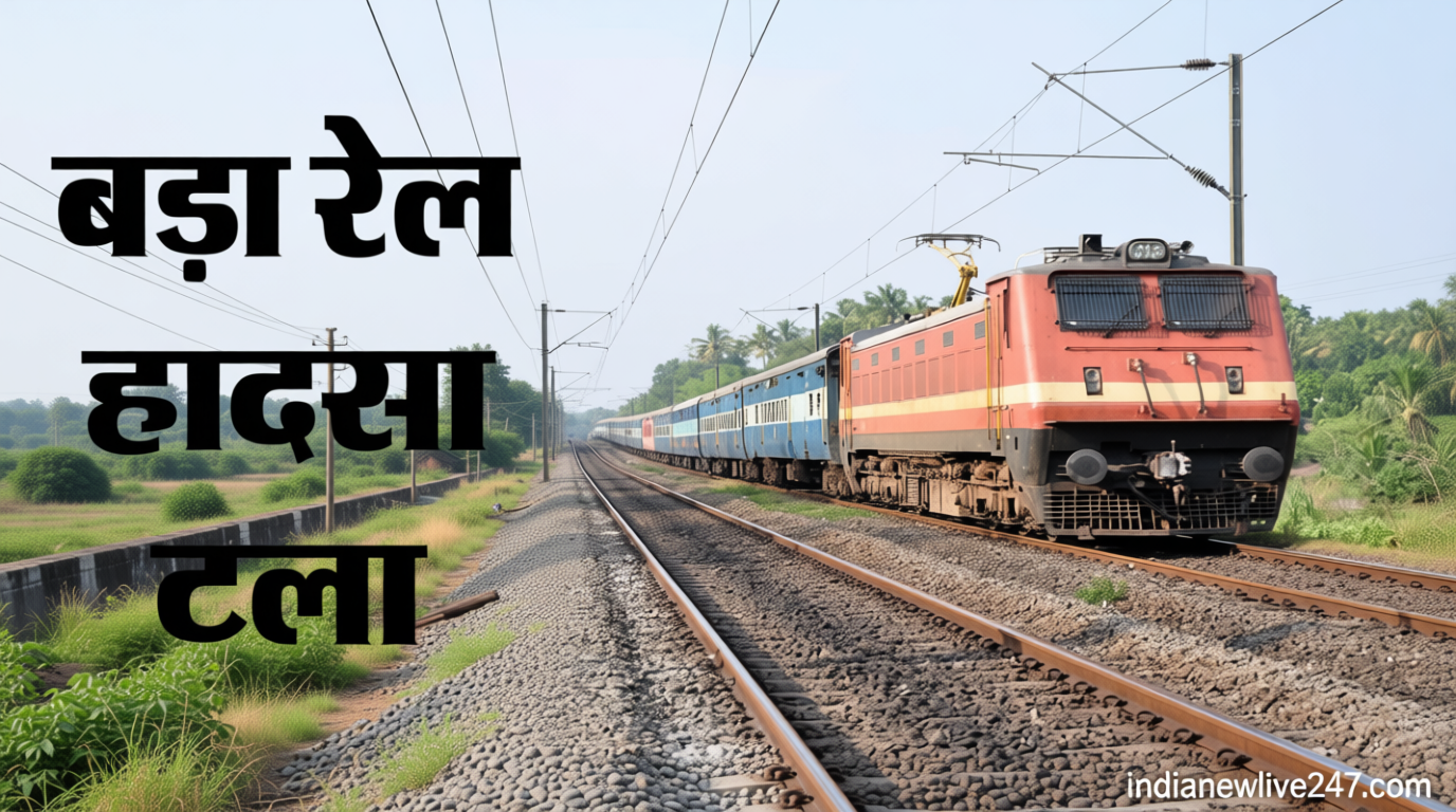 टाटा-हावड़ा स्टील एक्सप्रेस पर टूटा ओवरहेड इलेक्ट्रिक तार: टला बड़ा हादसा, रेलवे पुल पर बीच रास्ते रुकी ट्रेन