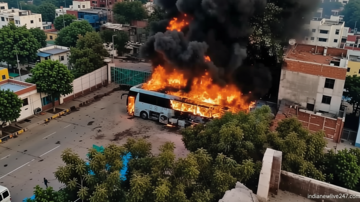 Fire in EV Charging Station: दिल्ली के ईवी चार्जिंग स्टेशन में भीषण आग, इलेक्ट्रिक बस समेत 11 बाइकें जलकर राख