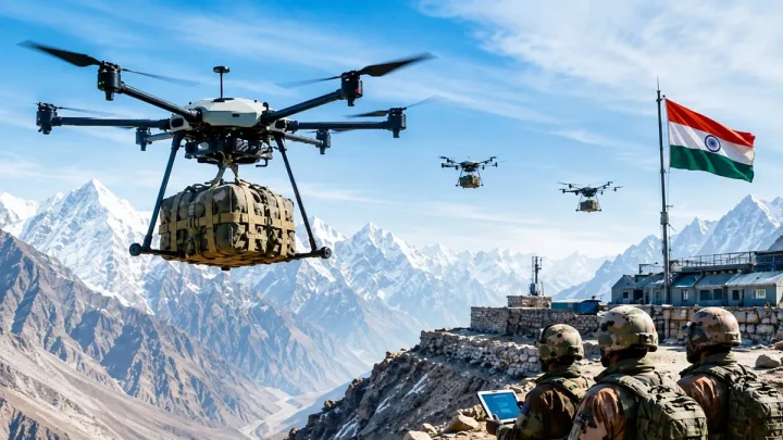 Army: 20 हजार फीट की ऊंचाई पर अब ड्रोन पहुंचाएंगे हथियार और राशन? सेना करने जा रही सबसे बड़ी लॉजिस्टिक्स डील