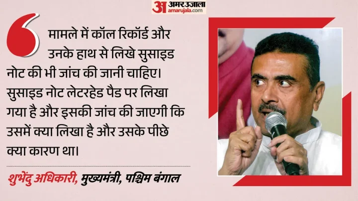 क्या आशीष बनर्जी को मिली थी धमकी?: CM शुभेंदु ने TMC नेता की मौत पर जताई आशंका; ममता बनर्जी ने क्या कहा?
